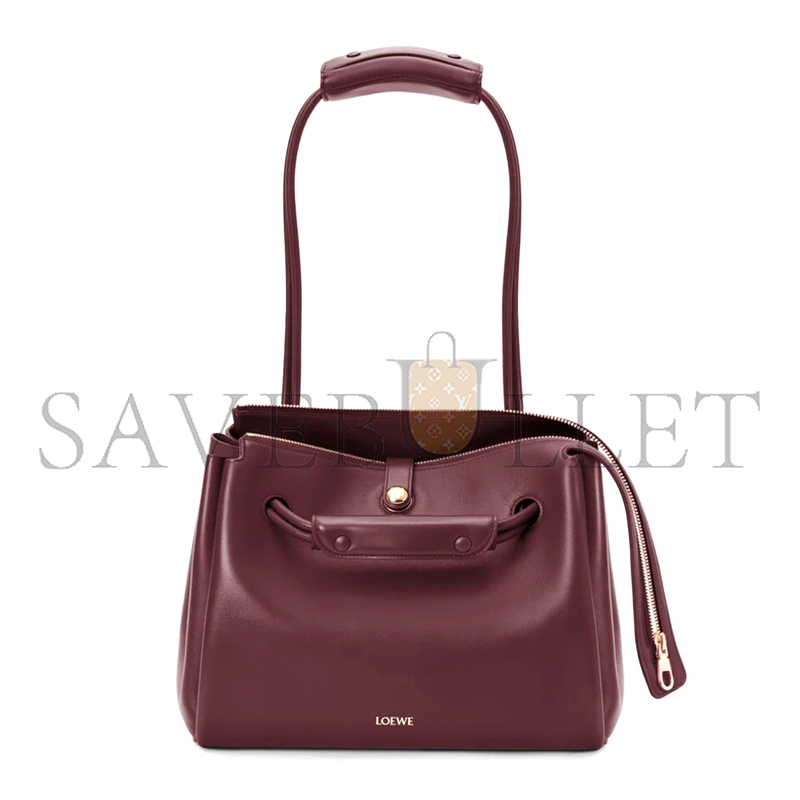 l0ew* medium madrid bag in S*pple calfskin aanbab1x01-7240 (28.5*23*11cm)